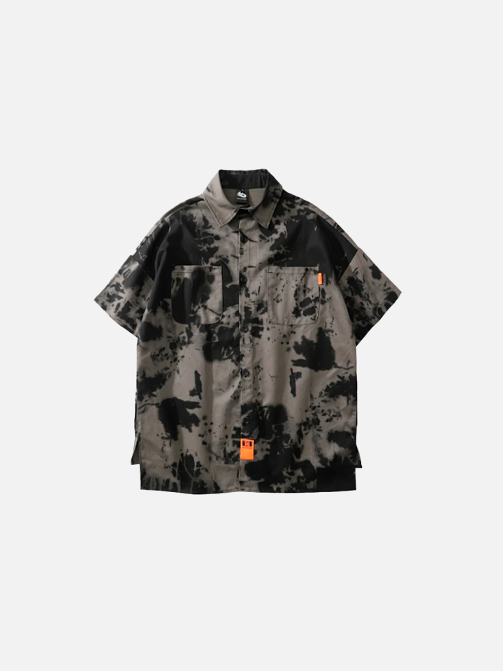 Camisa Oversize de Manga Corta 'Wild' para Hombre