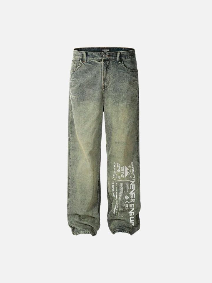 Pantalón Jeans para Hombre Recto 'Never Up'