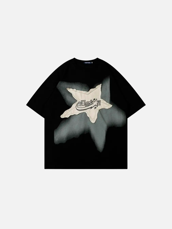 Playera Oversize Algodón 'Star'