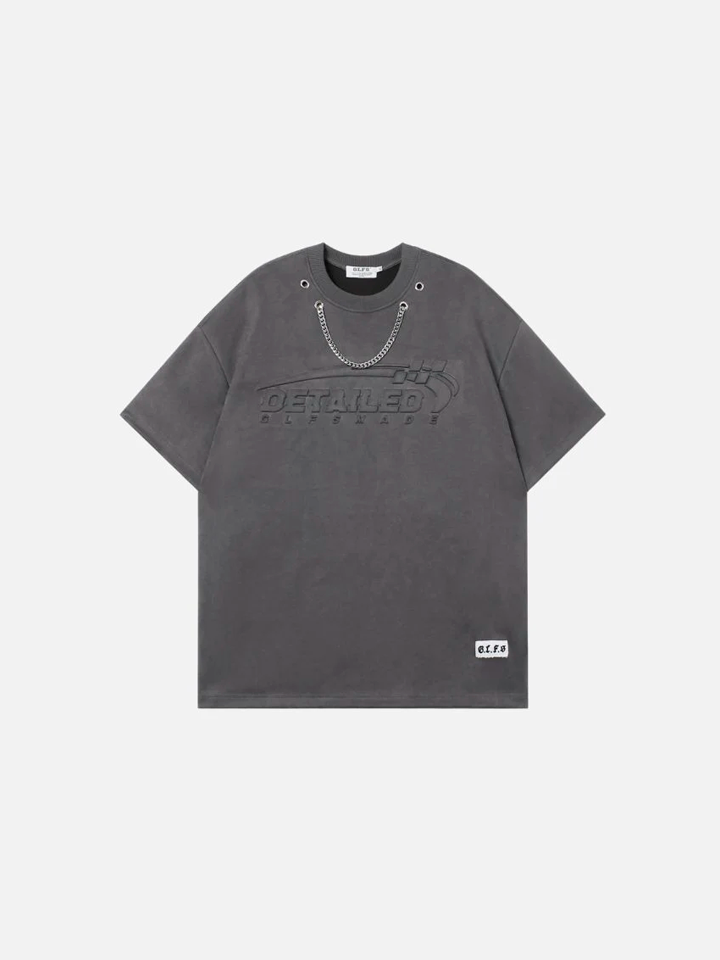 Playera Oversize 'Detailed' para Hombre