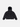 Chaqueta Puffer Negra con Capucha 'Comptom'
