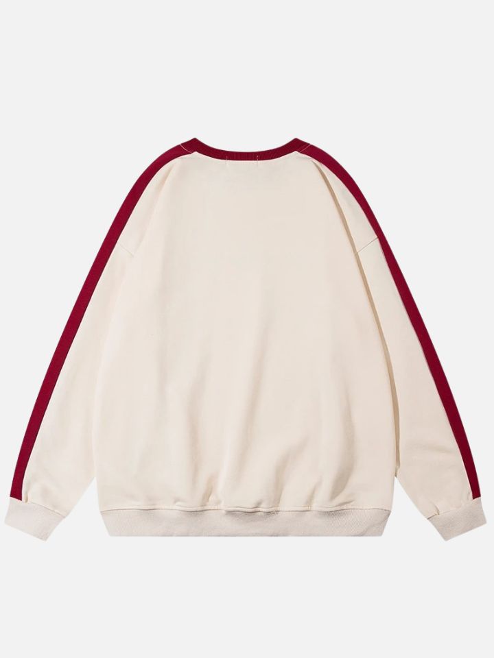 Sudadera con Capucha a Rayas Asteric “Bfend”