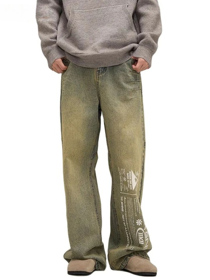 Pantalón Jeans para Hombre Recto 'Never Up'