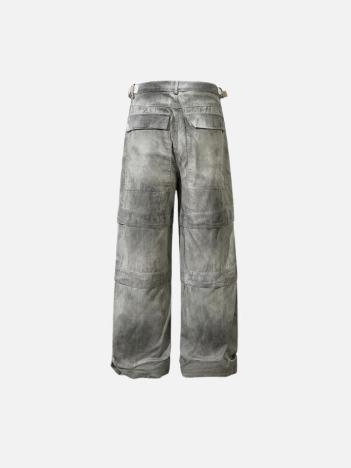 Pantalón Baggy Gris 'Asph'