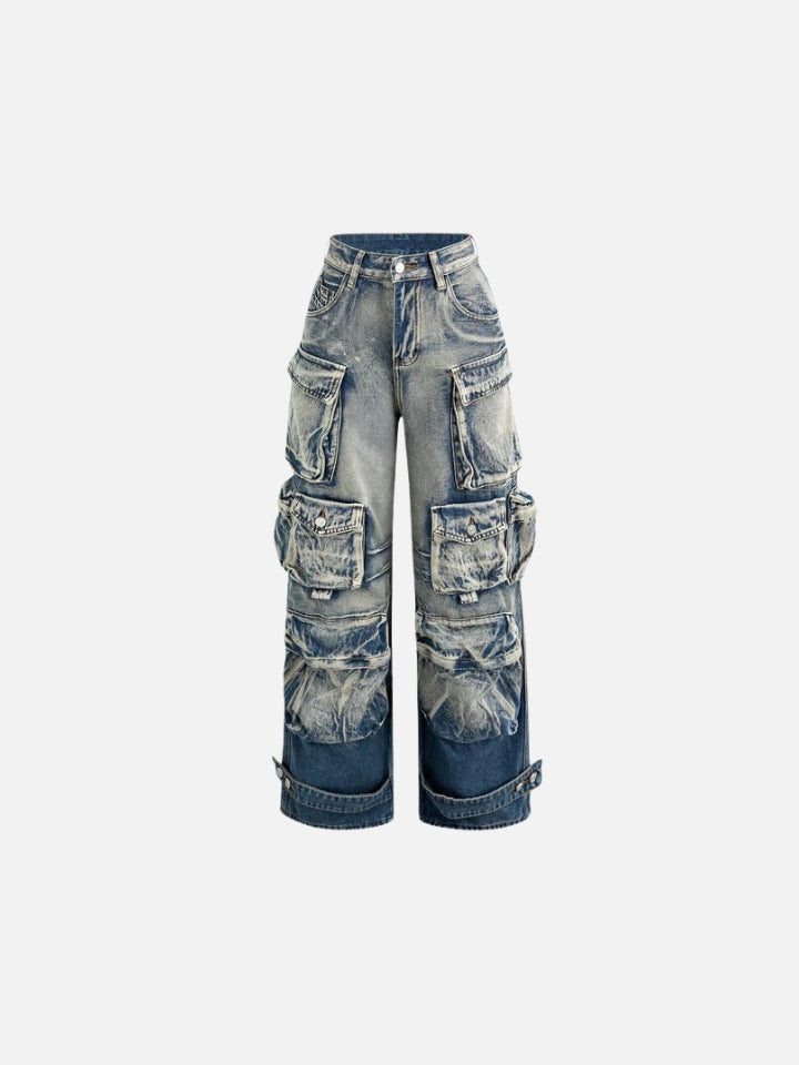Pantalón Baggy Jeans con Bolsillos 'Traveler's Trove'