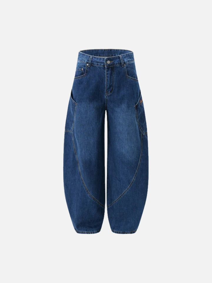 Pantalón Baggy de Mezclilla Asteric 'No Signal'
