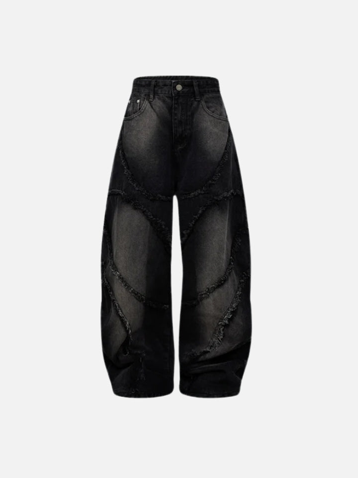 Pantalón Baggy Negro 'Fracture' de Asteric