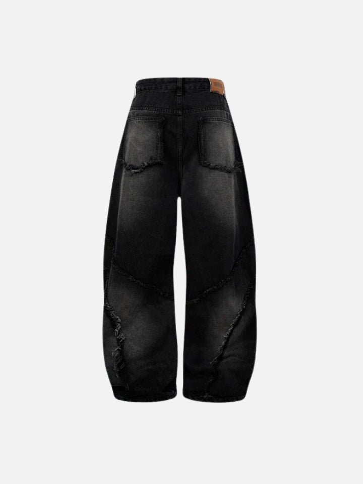 Pantalón Baggy Negro 'Fracture' de Asteric