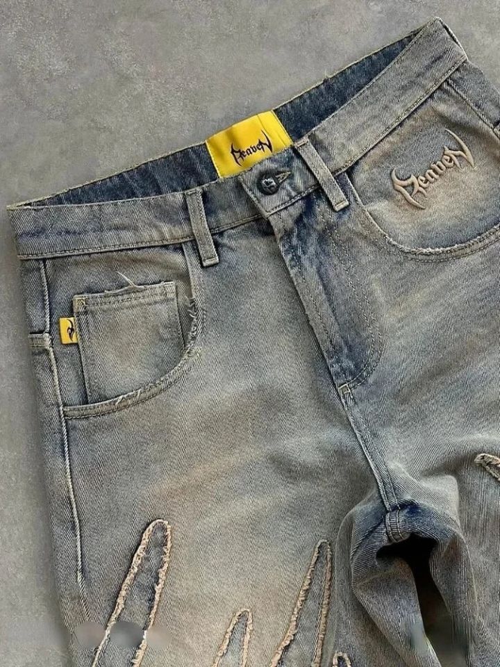 Pantalón Baggy de Mezclilla 'Details'