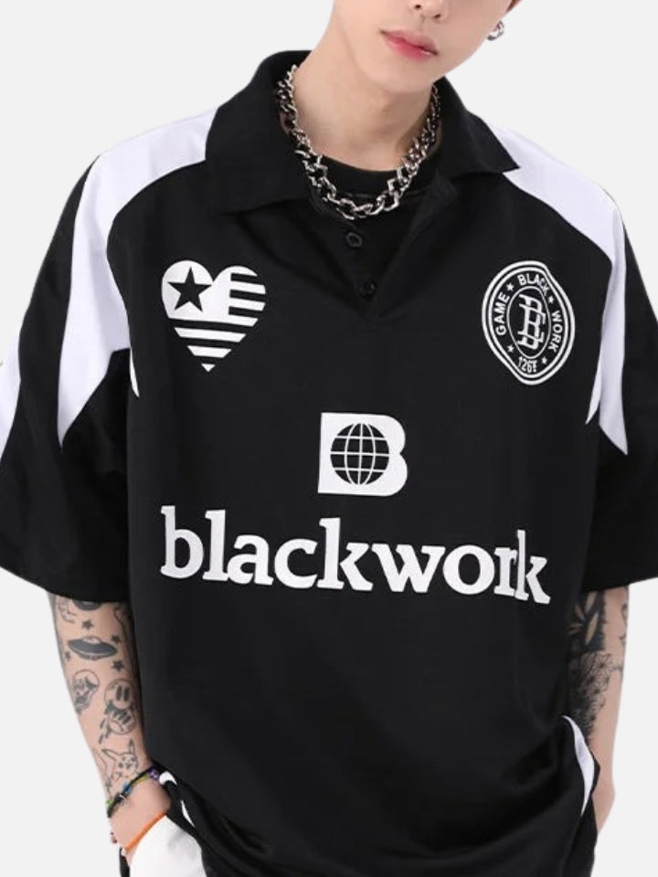 Playera Polo Oversize 'Resistence'