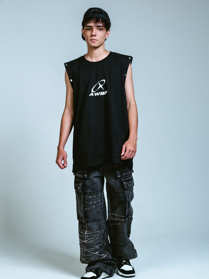 Muscle Tee 'Rebel'
