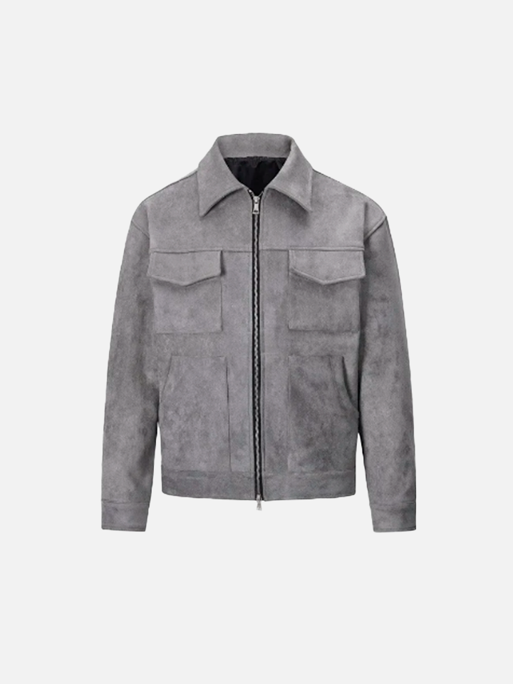 Chaqueta para hombre "Double Zip" Streetwear
