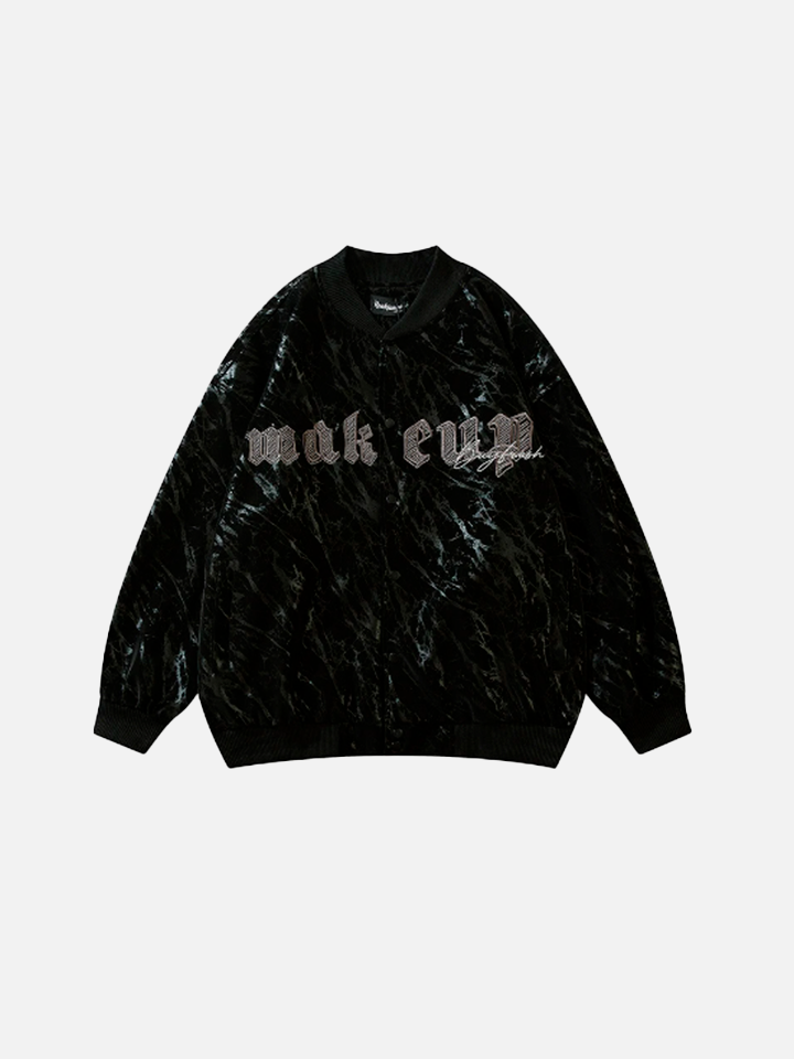 Chaqueta College Oversized 'Old Day'