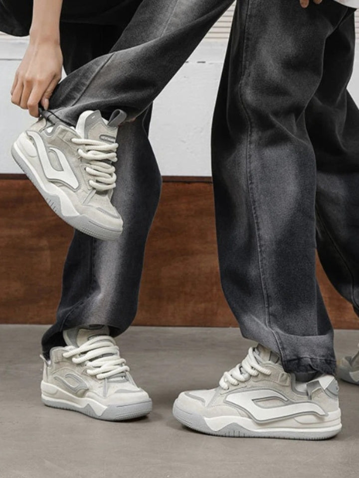 Tenis Sneakers Grises 'Astroforce'